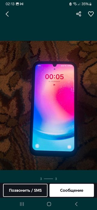 Samsung A24 сатылады 55мын