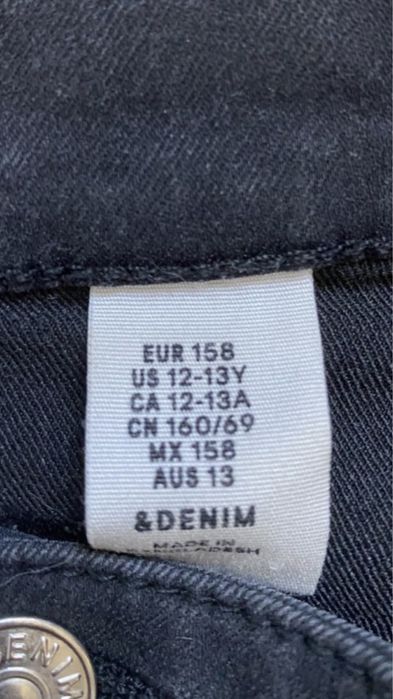 Къси дънкови панталонки H&M Denim