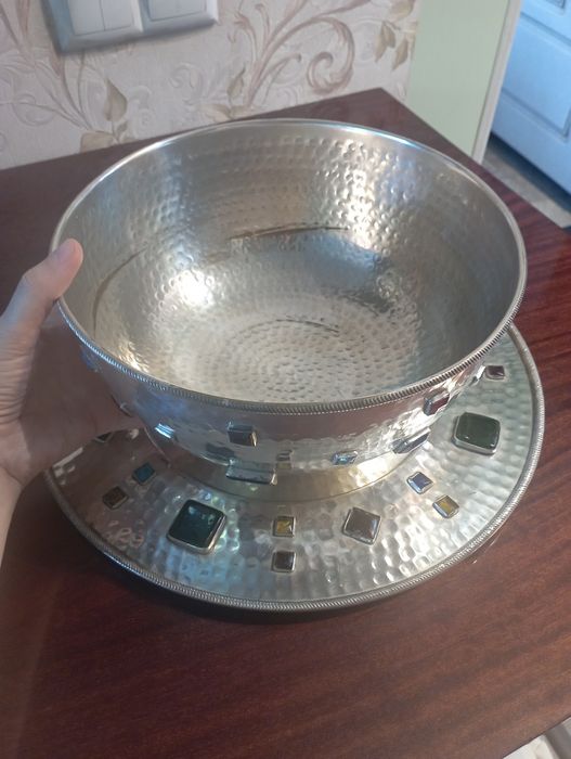 Набор для фруктов(фруктовница с блюдом)