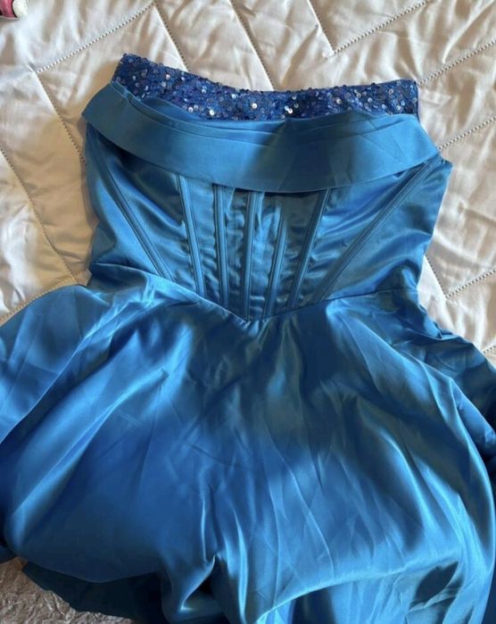 Нова дамска официална дълга рокля