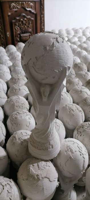 Кубок чемпионата из гипса