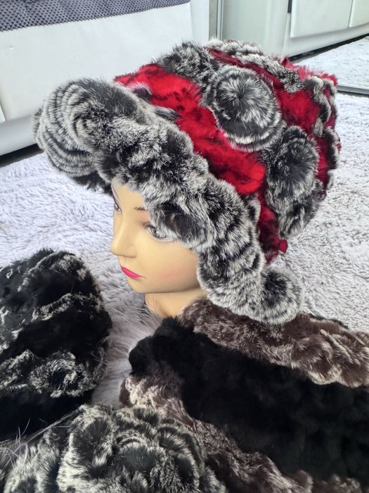 Зимни шапки-чинчила