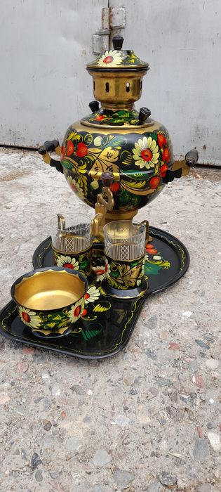 Самовар электрический антикварный