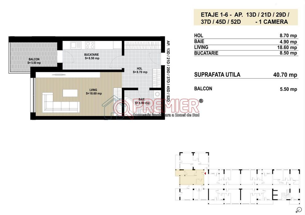 Garsonieră 46 mp | 10% DISCOUNT - Sector 4 — fotografia 3
