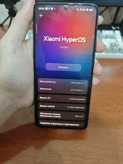 Redmi Note 13 8/128 - ideal, kar/dok bor