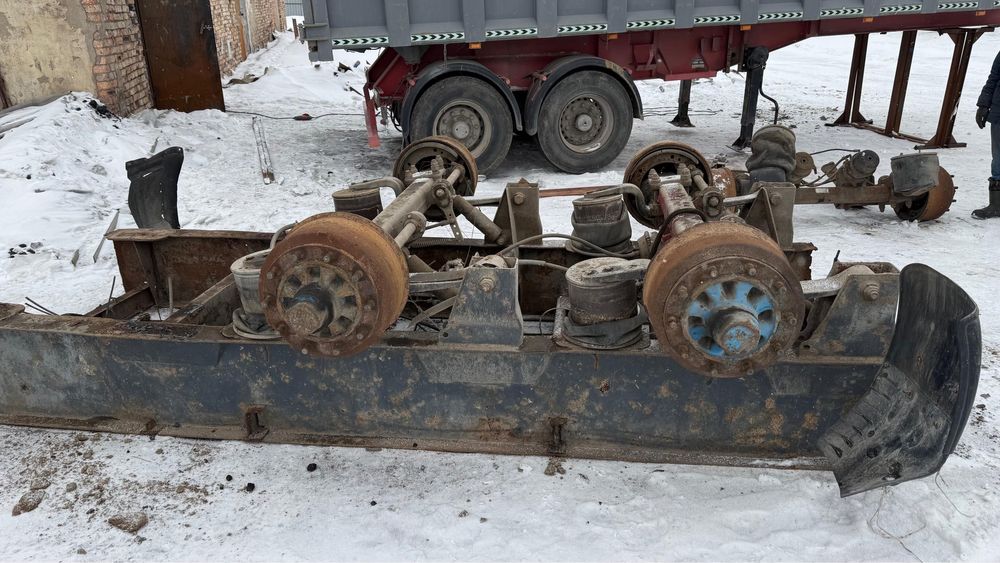 Ось в сборе для полуприцепов, тонар и тп