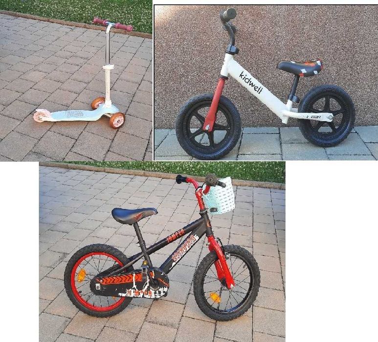 bicicleta si trotineta