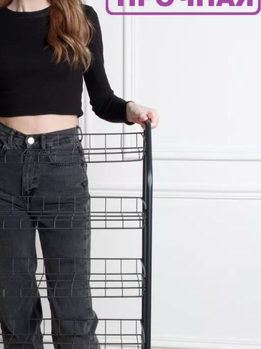 Этажерка полка для обуви разборная  Nika