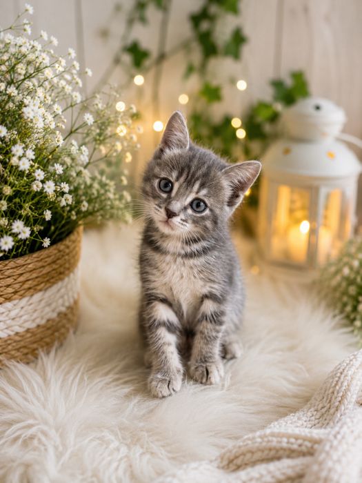 Котята Европейспие короткошерстные