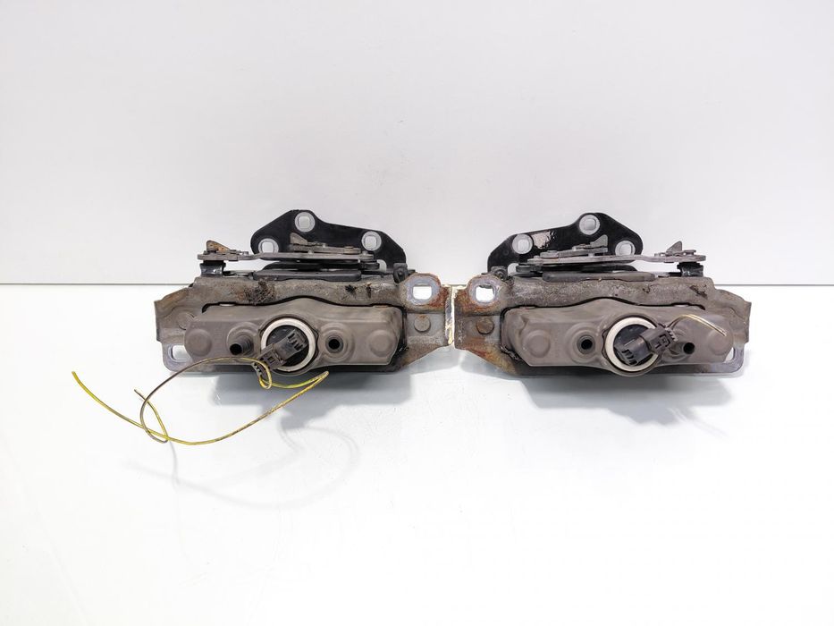 Set balamale capota fata cu capsa, cod A2129066301, A2129066201, Mercedes Clasa E (W212)