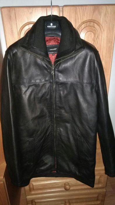 Geaca de piele eleganta
