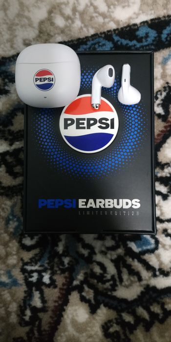 Pepsi simsiz naushnik aksiyada yutilgan yangi ishlatilmagan