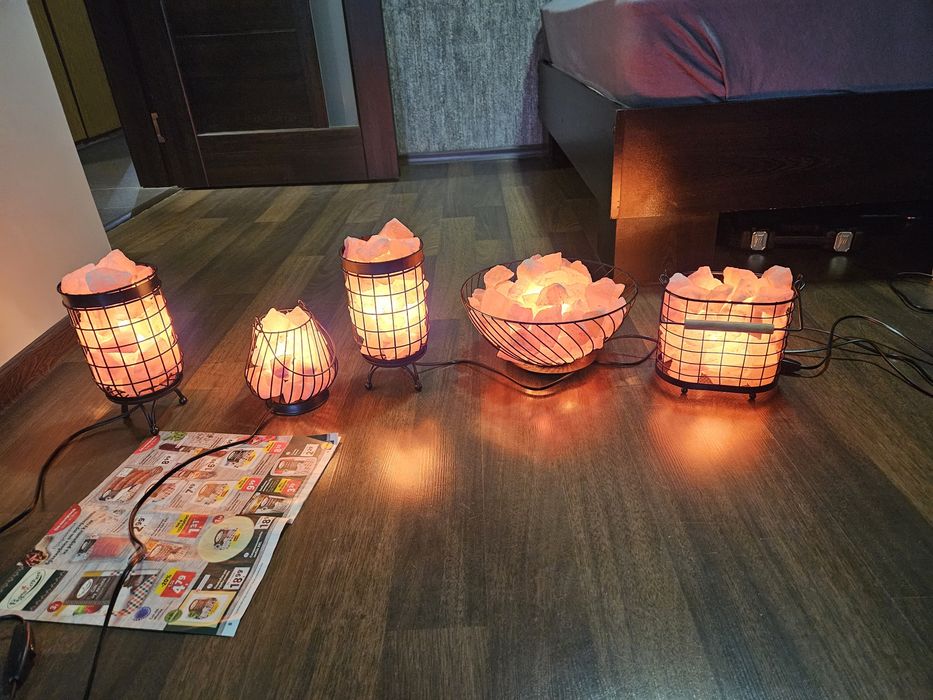 Солни лампи с хималайска сол (демиращи)