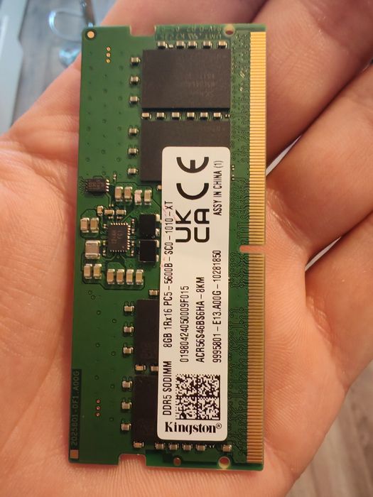 8Gb RAM DDR5 5600Mhz