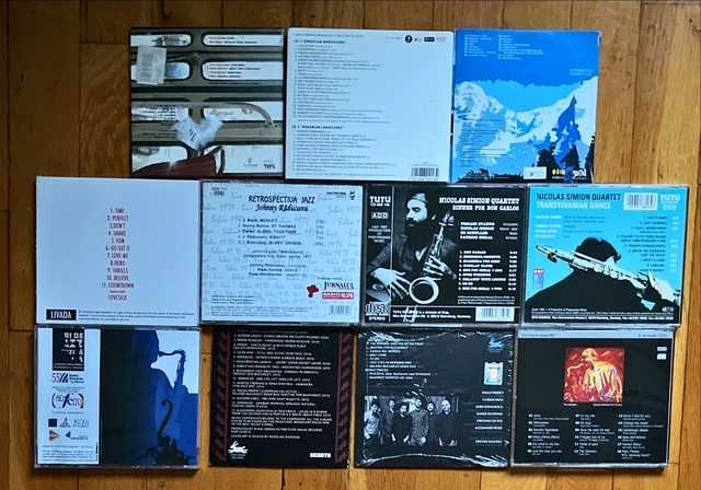 CD electro, jazz & folk: Aievea, Körössy, N. Simion, Alifantis, Bertzi