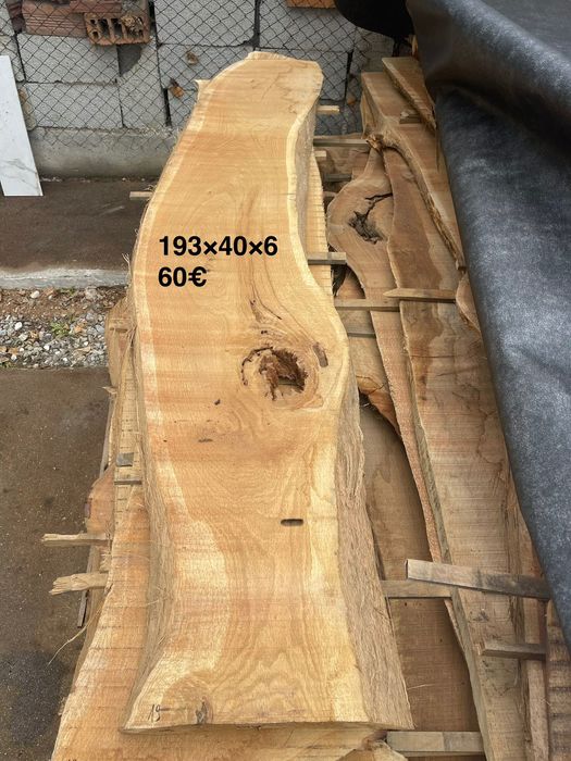 Янове от сух дъб за маси/плотове