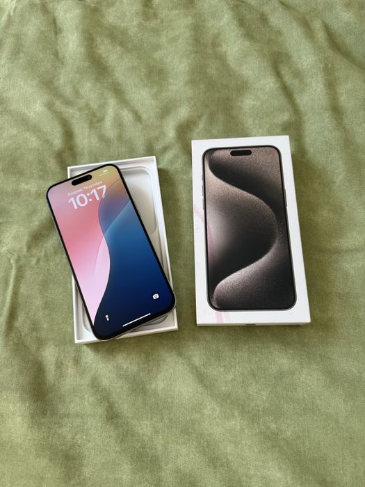 Айфон 15 Про Макс 256 ГБ iPhone 15 Pro Max 87 % АКБ ВСЕ РАБОТАЕТ