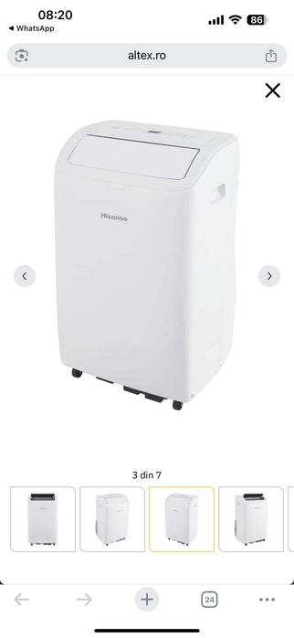 Aer conditionat portabil HISENSE 3 ani garantie