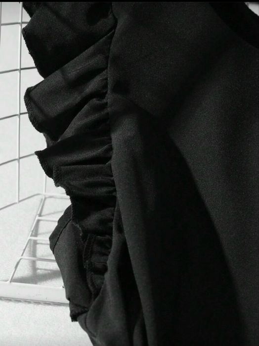 Черен дамски гащеризон