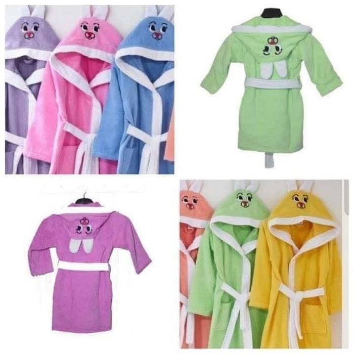 Детски памучен халат 100% памук