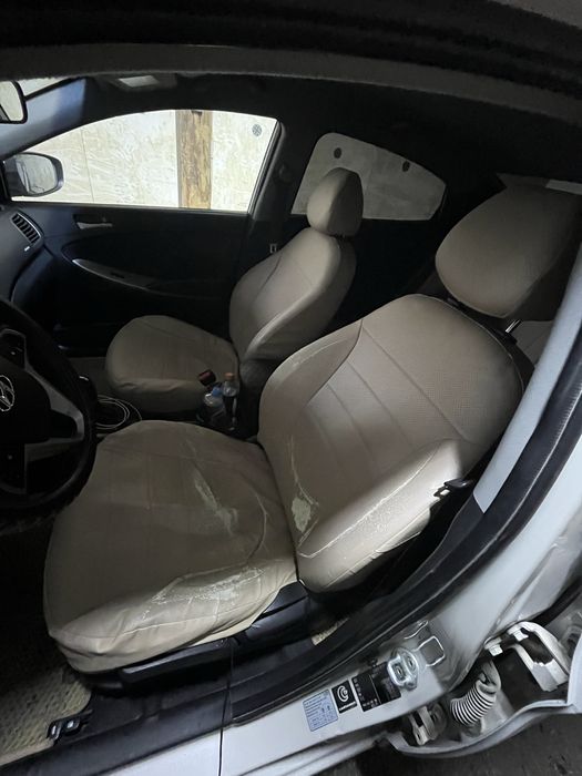 Чехлы на солярис 2014г