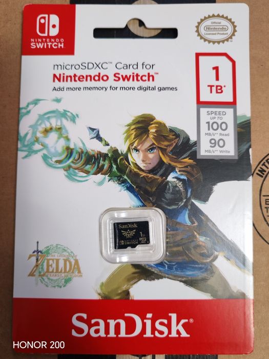 Sandisk Nintendo switch microsd 1tb