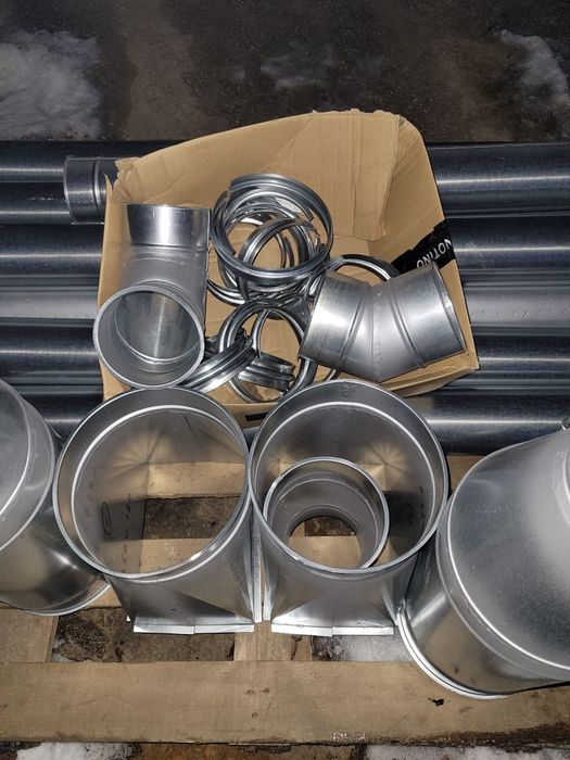 Tubulatura zincata exhaustare