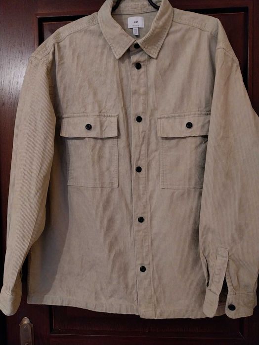 Cămașă bărbătească din catifea reiată