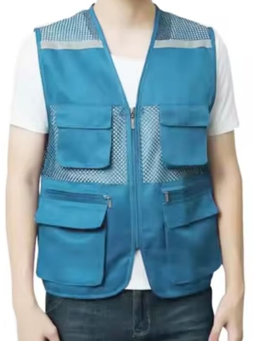 Жилеты летние с логотипом для всех профессий