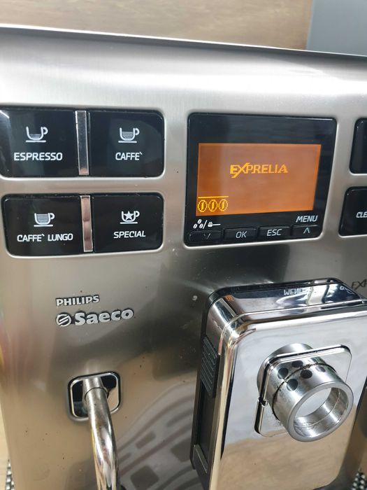 Saeco Exprelia  black - внос   с  БГ меню на малко продукти