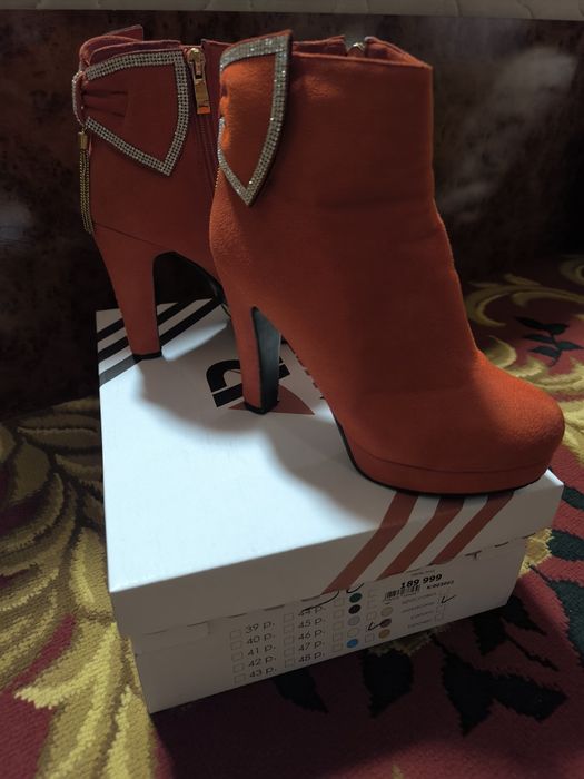 Zamsh sapog moddniy kabluklig