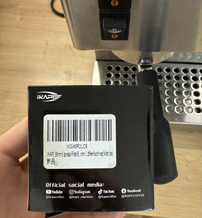 Espressor Rancilio Silvia + Sită Precizie IKAPE