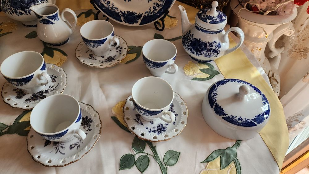 Чайный сервис ГДР Кахла (не полный)