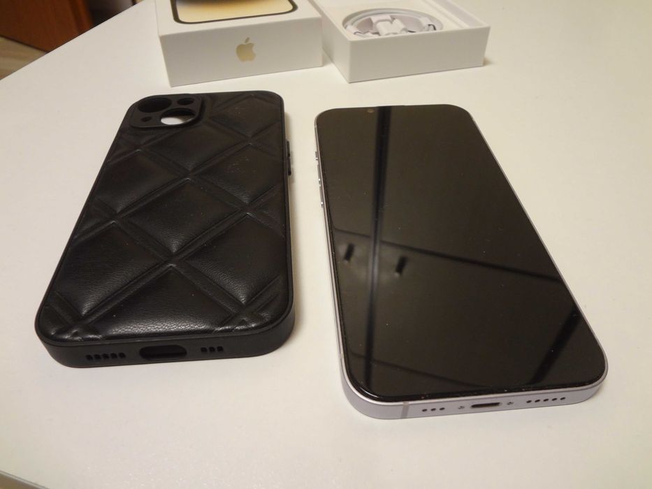 iPhone 14 Purple 128GB Impecabil in Cutie + Accesorii