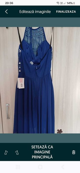 Rochie eleganta, noua , XS
