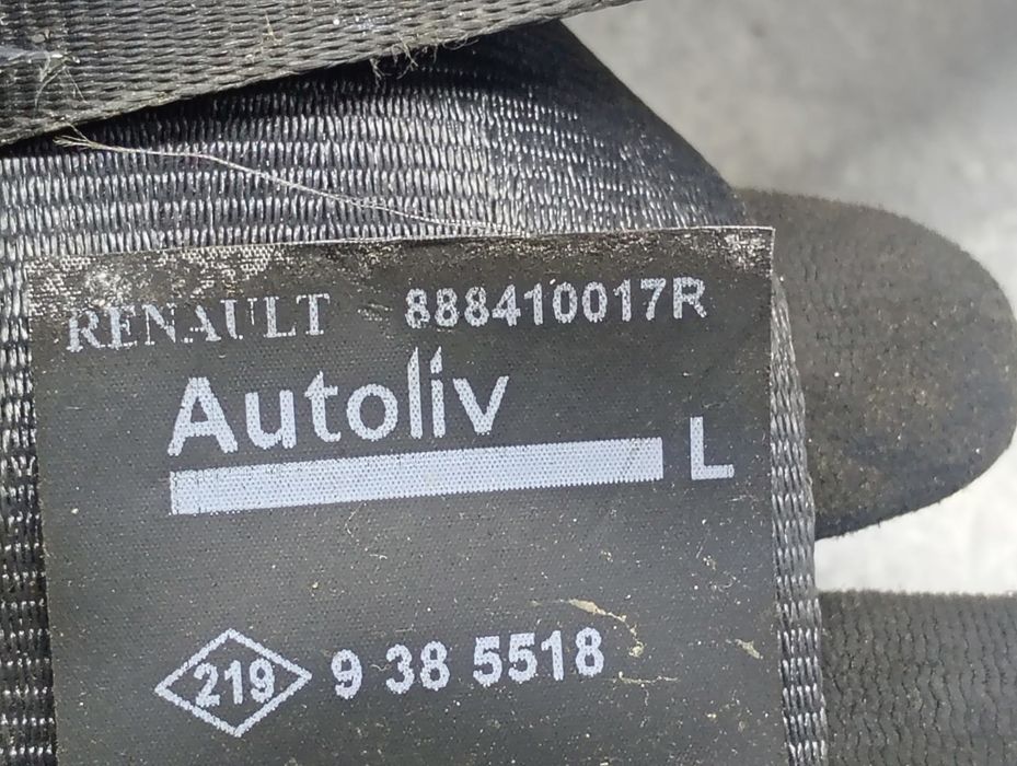 Centura siguranta stanga spate 888410017R Renault Grand Scenic 3 (2009 - 2012) 1.9 dci f9q