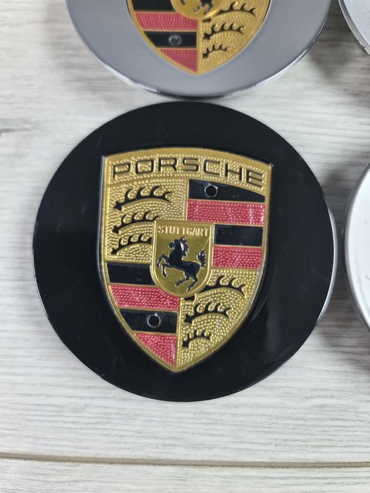 Set-4-Capace-Jante-Diamond-Cut-Porsche-Negre-Gri-Antracit-Argintiu-Cromate-Cayenne-Turbo-GTS-Panamera-4S-76mm-Calitate-Premium-Noi
