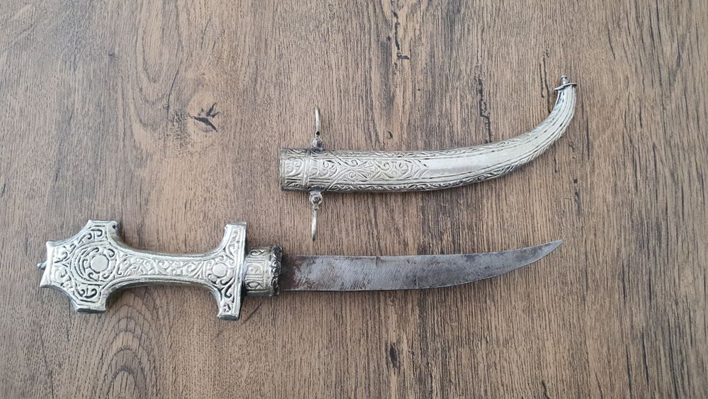 Ханджар – средата на 19 век – сребърен