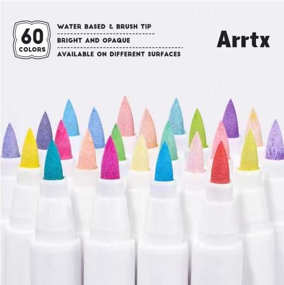 Маркери Acrylic Marker Set 60 цвята