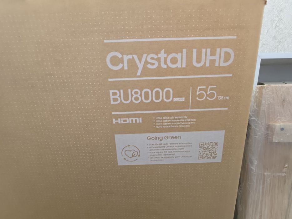 Телевизор Samsung Crystal UHD BU8000 55