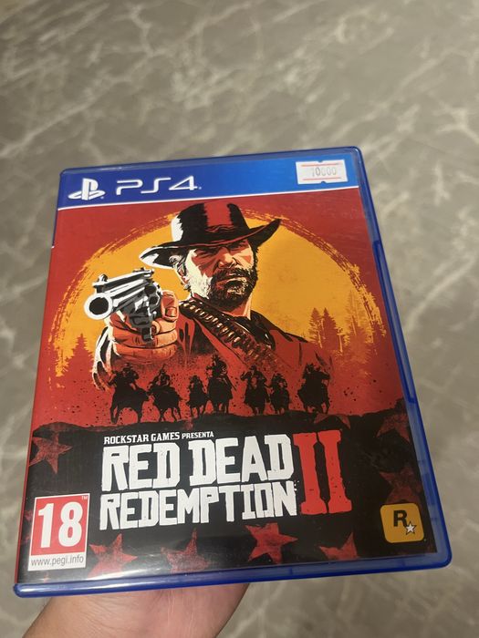 PS4/PS5 диск red dead redemption 2