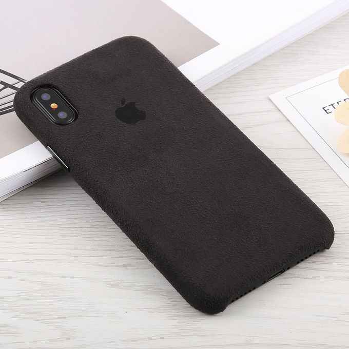 ЛУКС оригинален iPhone Алкантара калъф case X XS MAX 7 8 Plus 6 6s