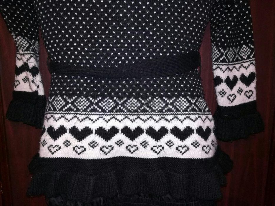 Кардиган тёплый для девочки