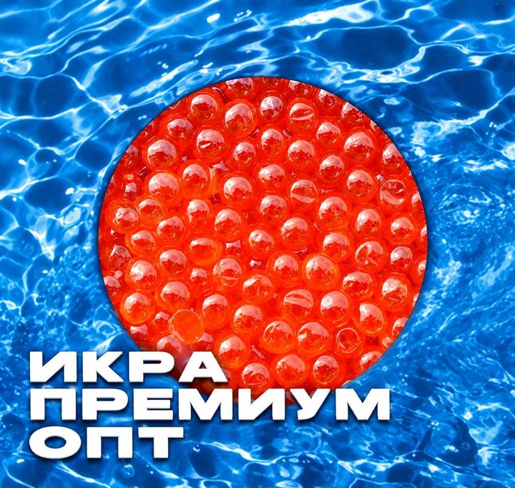 Красная икра, черная икра оптом