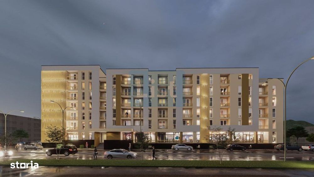 Apartament 2 camere, 48.33mpc, etaj 5, lift, Comision 0%