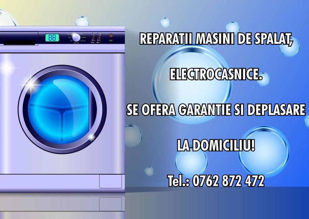 Reparatii masini de spalat, electrocasnice Oradea