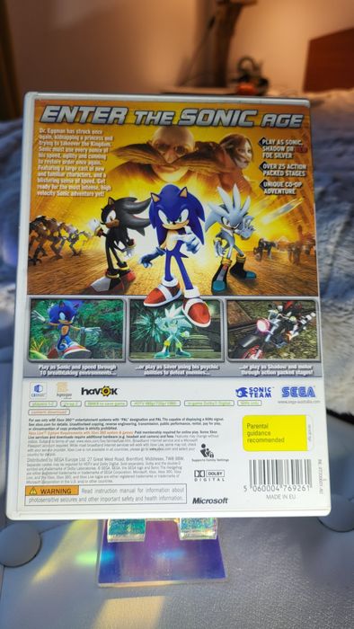 Sonic The Hedgehog Xbox 360
