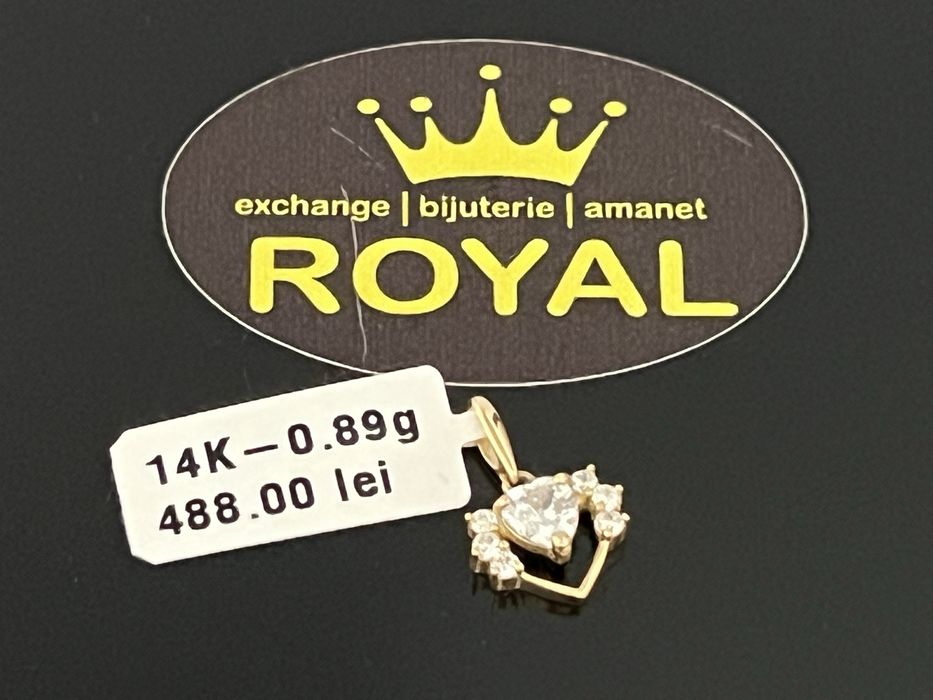 Bijuteria Royal CB : Pandant aur 14k 0,89 grame