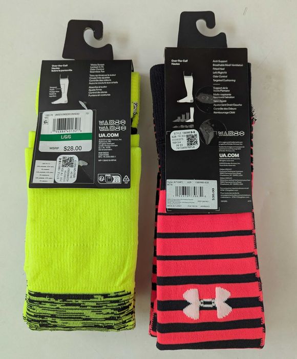 Under Armour Magnetico Pocket Soccer футболни чорапи 2 цвята от Сащ