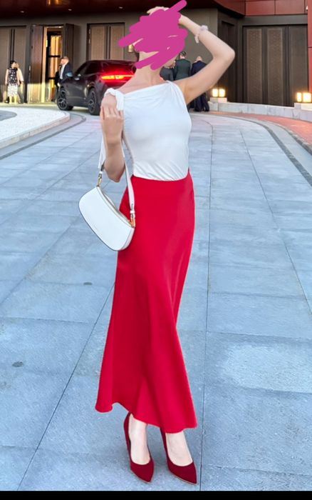 Атласная юбка Lichi